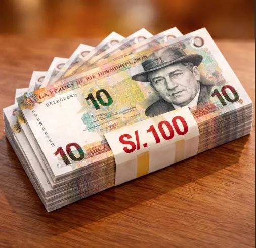 3 premios de 100 soles en efectivo